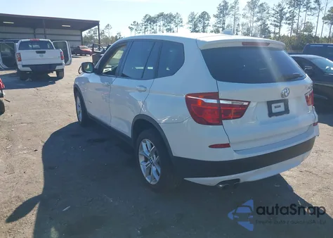 2011 BMW X3 xDrive35I z USA, uszkodzony, nr VIN 5UXWX7C56BL734227